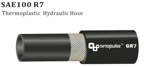 Conductive thermoplastic hydraulic hose