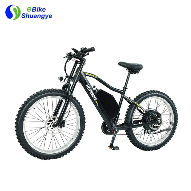 Powerful Electric Bike 26-inch 750W 1000W Motor Fat Tires EBike for All-Terrain Riding