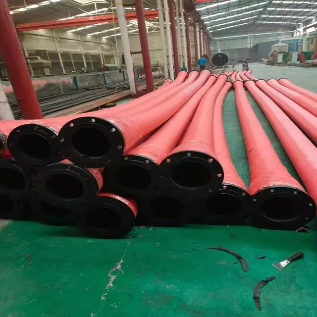 Wanflex Rubber Water Suction Hose / Flanged Suction Hose / Rubber Water Delivery Hose / Large Diameter Water Suction Hose