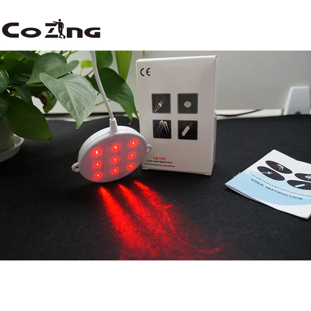 COZING New Product Physiotherapy LLLT Portable 650nm Low Level Cold Laser Therapy Device