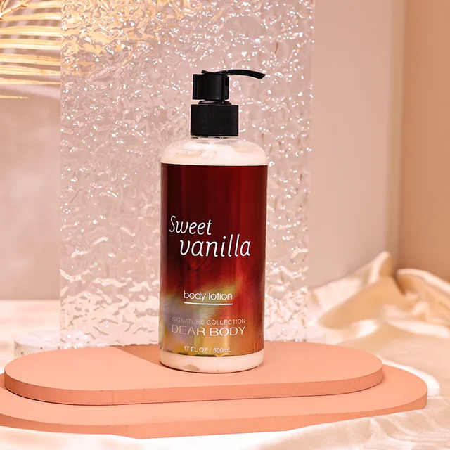Sweet vanilla body lotion