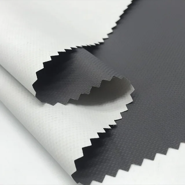 40D dobby nylon laminated PU fabric