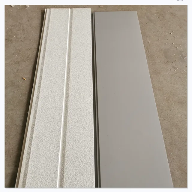 White pain Metal decorative insulation board metal siding metalpu sandwich panel
