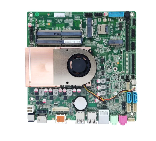 ELSKY Mini-ITX Motherboard QM10U Supports Intel CPU Comet Lake 10th Generation CORE i3 i5 i7