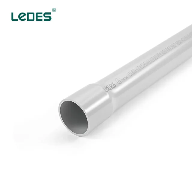 LEDES UL651 Schedule 40 PVC Rigid Electrical Conduit 2" Underground Burial