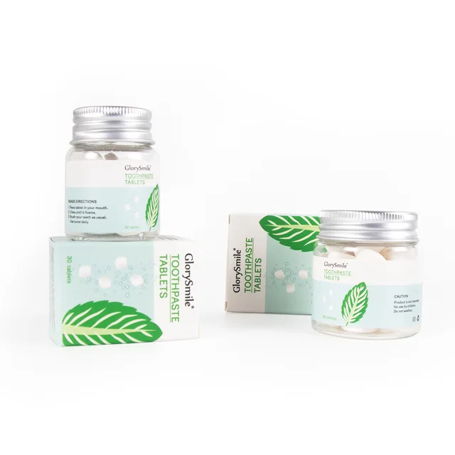 GlorySmile Mint Flavor Toothpaste Tablets
