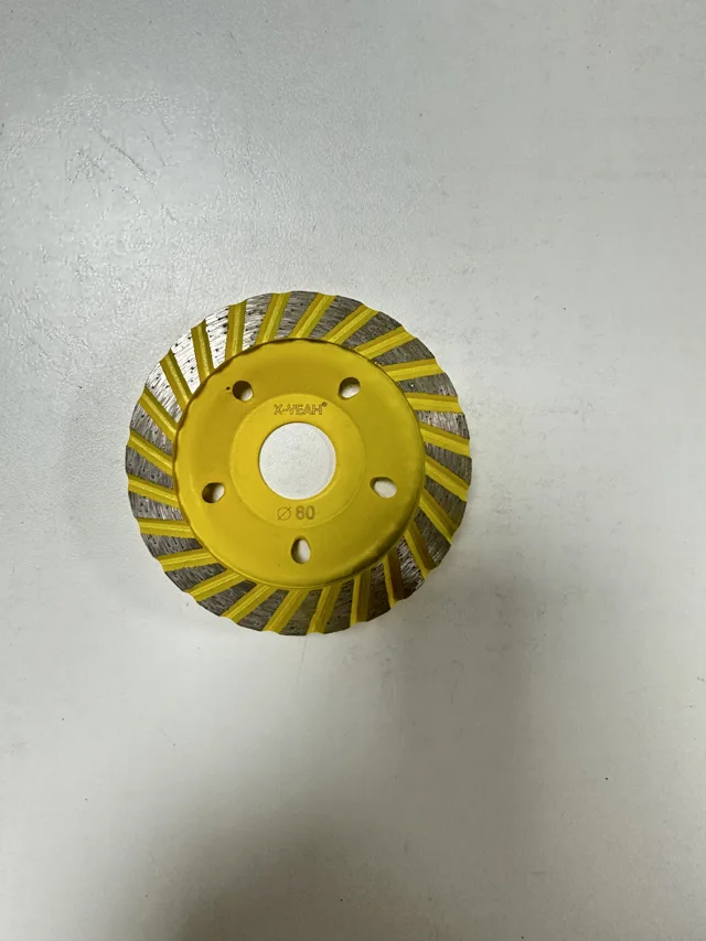 X-YEAH 80mm Turbo Diamond Grinding Cup Wheel