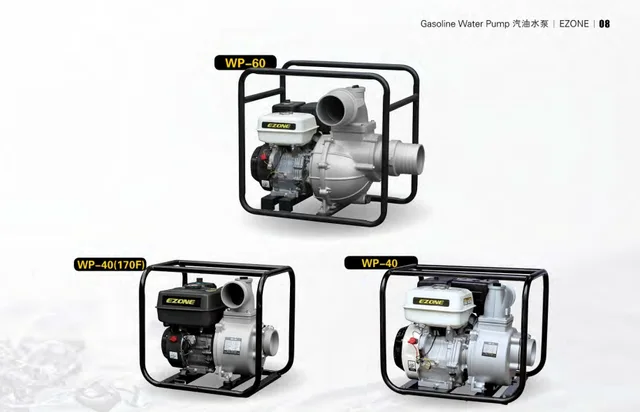 Gasoline engine water pump