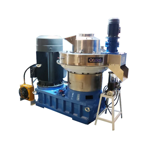 LIDA Biomass Pellet Mill Machine LD700 used to make biomass pellets Provision of production solution