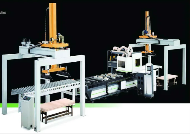CNC wood processing centre
