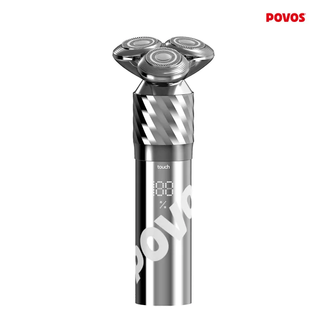 POVOS Electric shaver rotary shaver men shaver