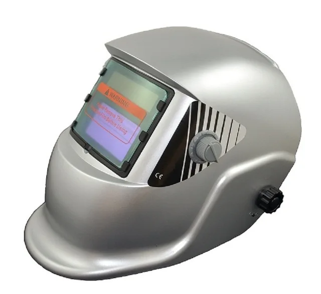 Auto darkening welding helmet