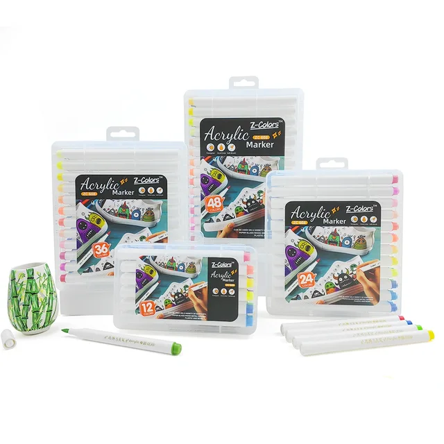 Z-Colors 608 Soft Tip Acrylic Marker