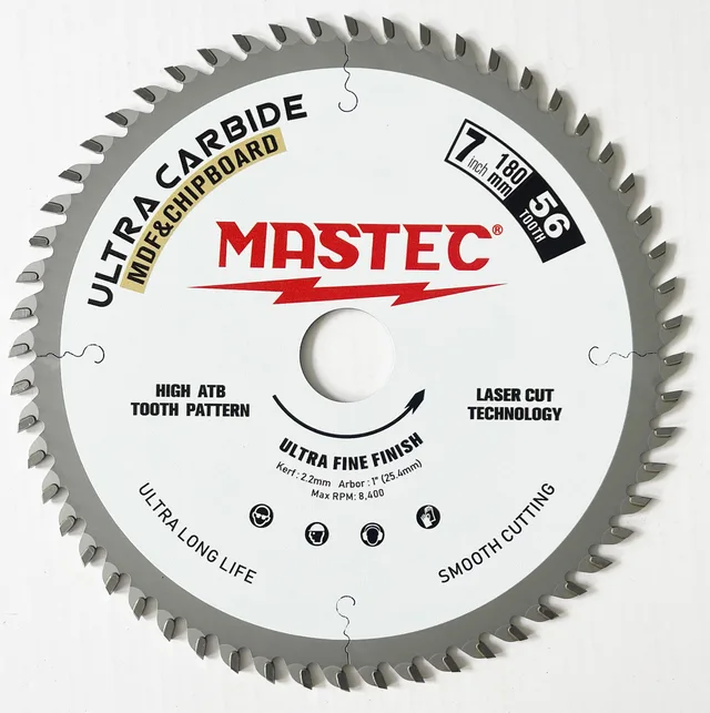 Tct Saw Blade For Cutting Mdf 7 Inch