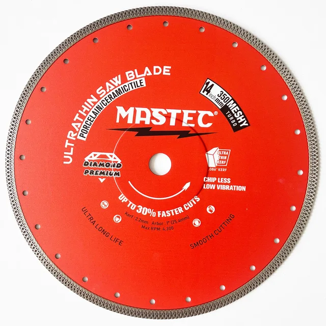 14 inch hot pressed super thin X-turbo saw blade