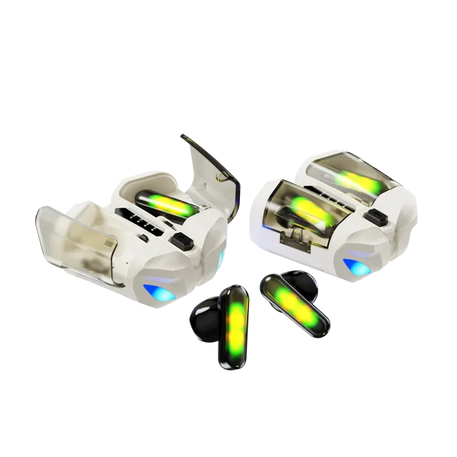 Wireless Gaming Headphone with Charging Case and Built-in Mic, Bluetooth 5.1 Dual Game Music Mode