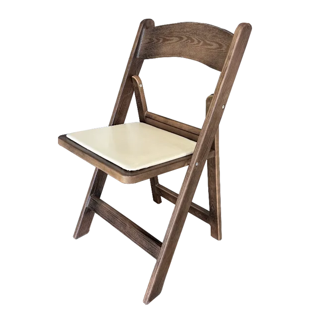 Resin folding chair