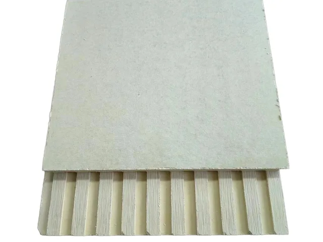 Fiber cement carved board