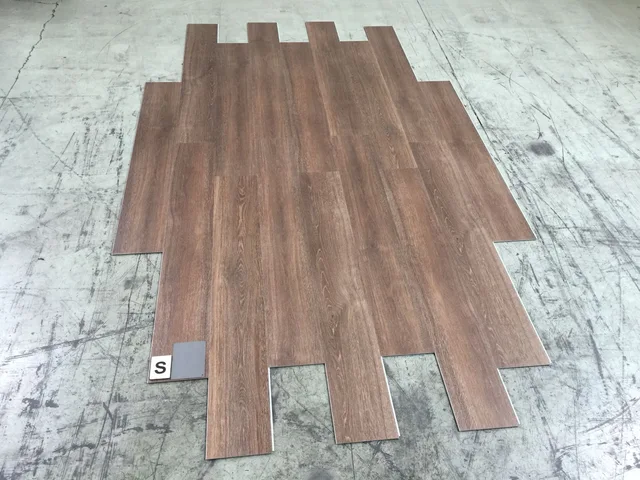 SPC Flooring With Click System For Home Furnishment