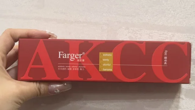 Farger hair color cream