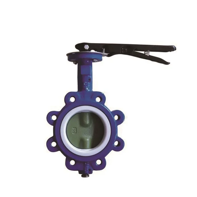 Lug Resilient Seated Butterfly Valve Without Pin