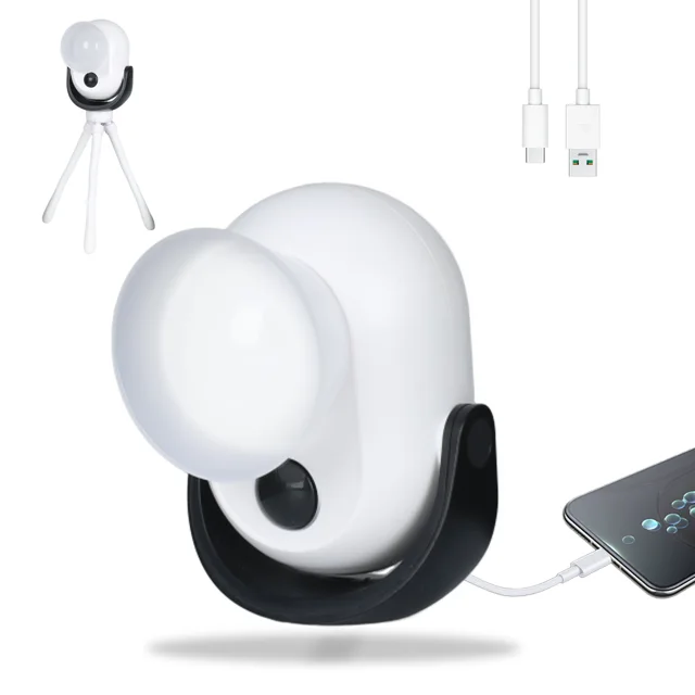 LED Portable Camping Light, Spot Light Adjustable, Reversible Charging, Can be Used with Stands