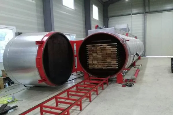 Wood Vacuum High- Temperature Treatment Plant