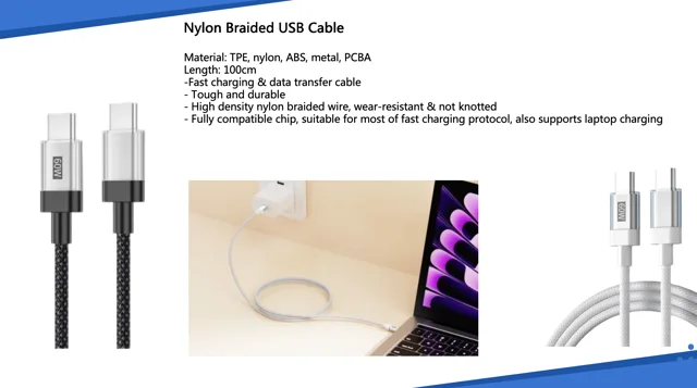 Nylon Braided USB Cable