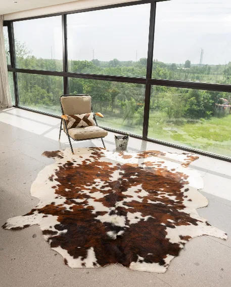 Cowhide carpet