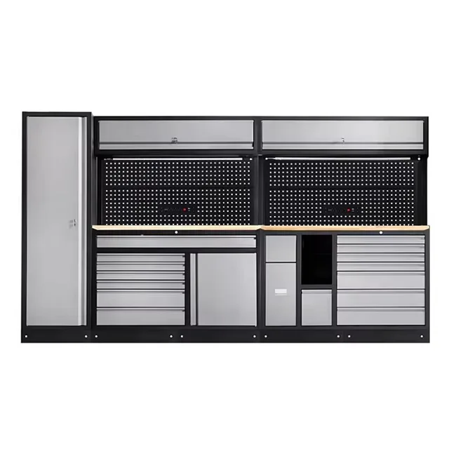 Garage tool cabinet