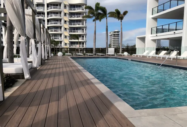 VANJOIN Outdoor PE Decking WPC Floor