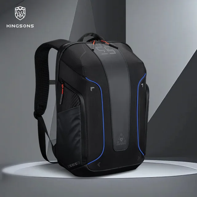Polyester Backpack Waterproof Multifunctional USB Charging Outdoor Laptop Backpack for Men