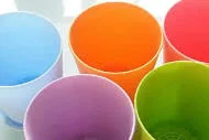 Plastic pots