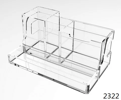 Multi-functional Clear Acrylic Desktop Organizer