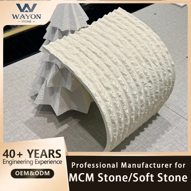 Flexible stone