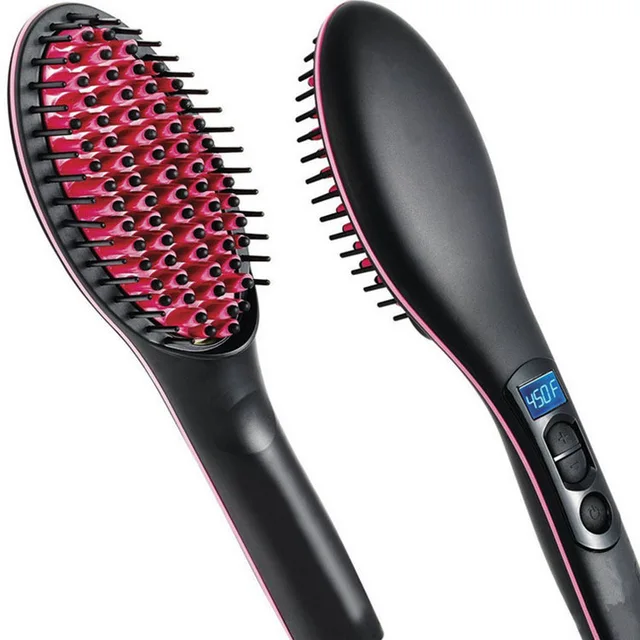 LED Display Hair Straightener, Straightening Comb Electric Hair Straightener