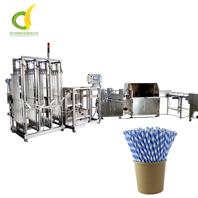 9 knives paper straw machine production line