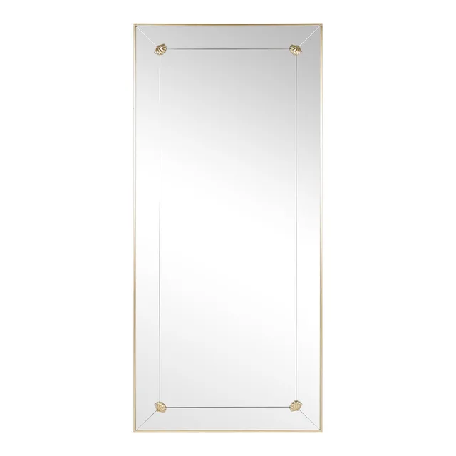 Metal framed mirror
