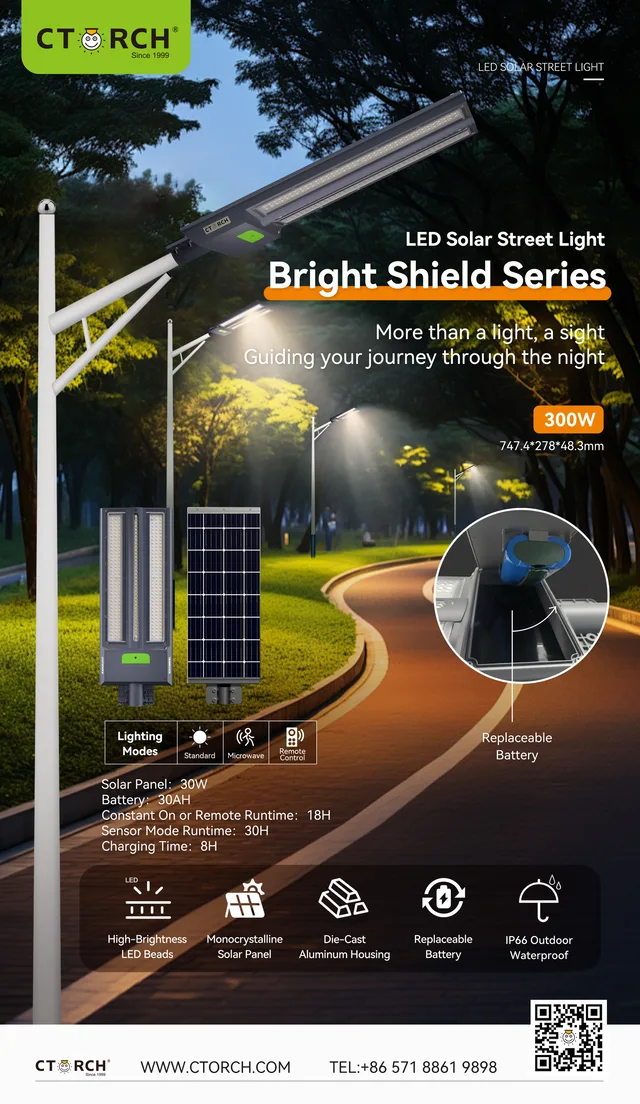 Bright Shield/Bright City Solar Street Light
