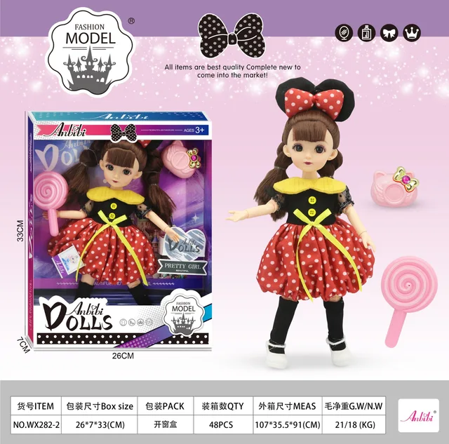 Cartoon Princess Doll Series -12 inch Articulated Body