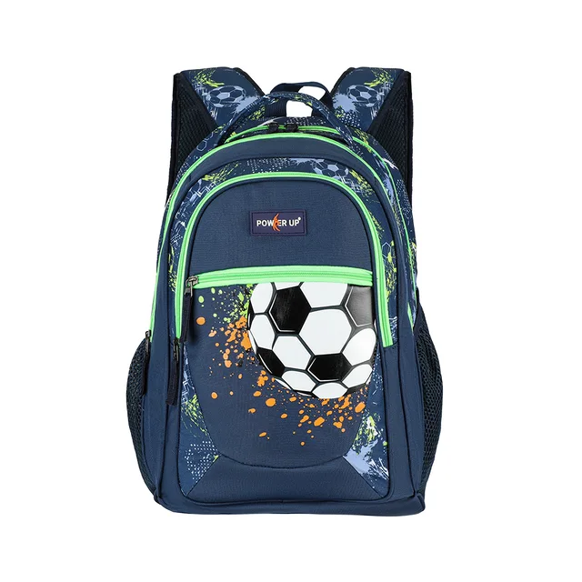 Soccer theme backpack,school backpack ,student backpack school bag, backpack for students