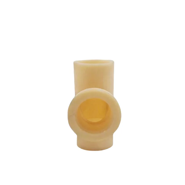 Reliable ABS plastic threaded three-way fittings for seamless pipes and water projects