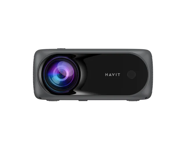 HAVIT PJ221 Mini Smart Projector 100" Projection with HIFI Speaker HomeTheater Projector Lightweight