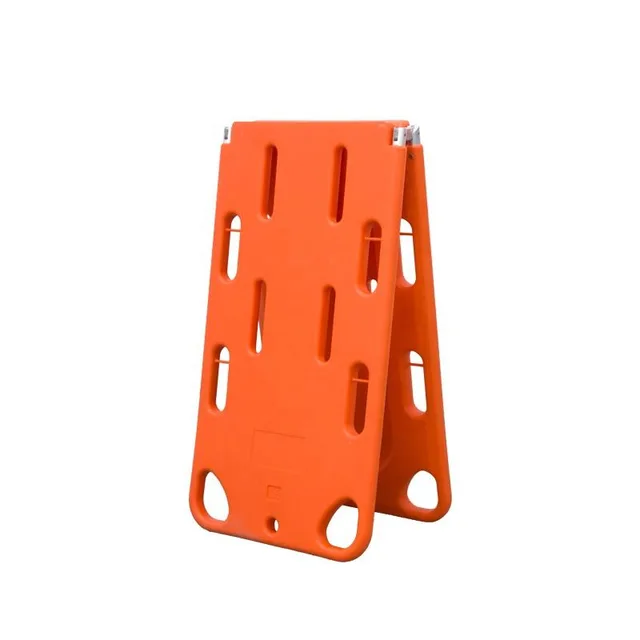 Emergency Plastic Folding Spine Board Stretcher for Hospital