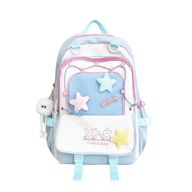 Haslor student schoolbag simple star design custom-made available