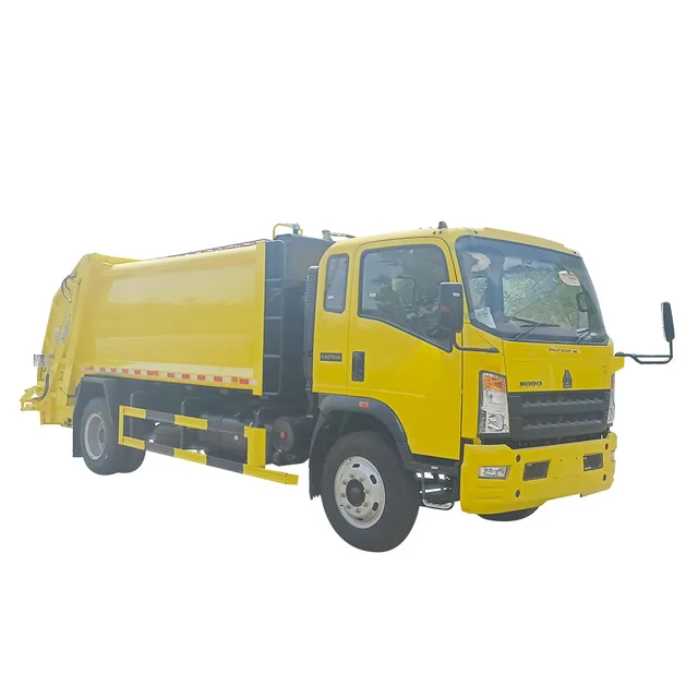 HOWO 4X2 Compactor Garbage Truck