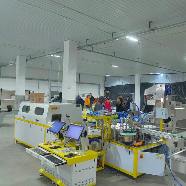 GX53 Automatic Led Bulb Assembly Line Machine