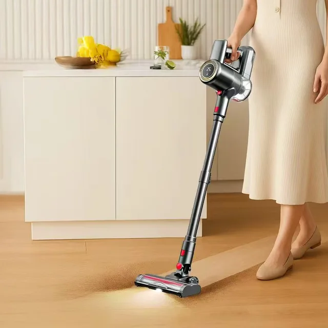 Wireless handheld pole vacuum cleaner