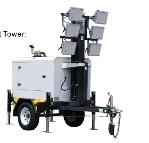 Diesel lighting tower
