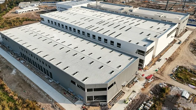 BINGFA SteelStructure Workshop Prefabricated Heavy Steel IndustrialWorkshop for Export Customization